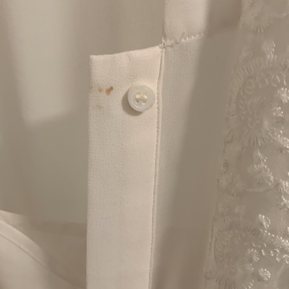 white lacy dress, slip included as well - Picture 3 of 3